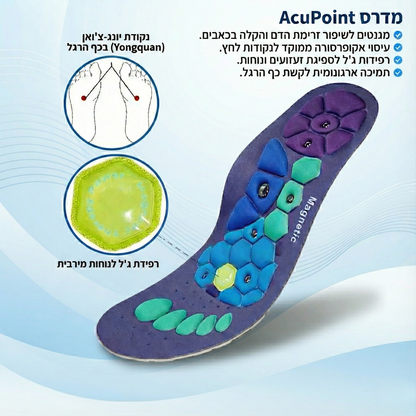 AcuPoint - מדרס רפלקסולוגי
