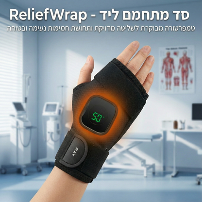 ReliefWrap - סד מתחמם לפרק כף היד