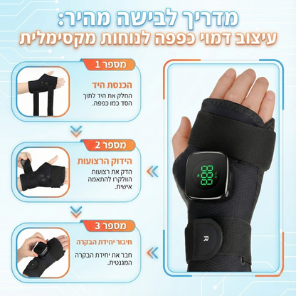 ReliefWrap - סד מתחמם לפרק כף היד